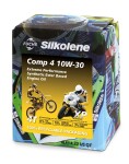 Poolsünteetiline 4T mootoriõli SILKOLENE COMP 4 10W30 4l, API SL JASO MA-2 Semi-sünteetiline bio-degradable pakend; enriched koos esters