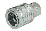 FASTER CPV082215F / hydraulic connection socket, connection type: push-in, connection size: 1/2 inch, thread size m22/1.5mm 75i/min iso stardard: 9974-1