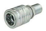 FASTER CPV085/2215F / hydraulic connection socket, connection type: push-in, connection size: 1/2 inch, thread size m22/1.5mm 75i/min iso stardard: 8434-1-l total length: 86.3mm