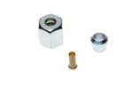 RECTUS CSM06 / tekalan connectors gray/screwable, m12x1.5 internal, wire 6x1, cone, "barrel" screw connection, metal, quantity in package: 1pc