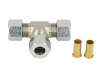 RECTUS CST12 / tekalan connectors three-way connector t, wire 12x1.5/12x1.5/12x1.5, "barrel" screw connection, cone, metal, quantity in package: 1pc