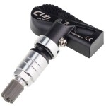 CUB ELECPARTS CUB SENSOR433V4E / tpms sensor cub uni-sensor, universal programmable, with aluminum valve, 433 mhz, europe, usa, suitable for: universal (requires programming)