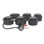 SEALEY lekke tester  turbo/vahejahuti (veoauto), veoauto, läbimõõt adapterid 105-130mm