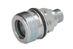 hüdrauliline ühendus padrun, ühendus size: 1/2inch 3/8inch BSPP 65l/min. iSO standard: 14541