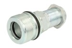 FASTER CVV086/2415FV / hydraulic connection socket, connection size: 1/2 inch, thread size m24/1.5mm 65i/min iso stardard: 8434-1-s