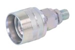 FASTER CVV087/1415 MV / hydraulic connection plug, connection size: 1/2 inch, thread size m14/1.5mm 65i/min iso stardard: 14541