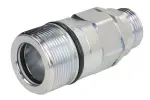 Hydraulic coupler socket, connection size: 3/4inch, thread size M30/2mm 100l/min. iSO standard: 14541