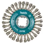 щетка диск, плетеный щетина (частично kimbus), 0.5mm, ø 115 mm,x-lock