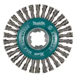 щетка диск, плетеный щетина (частично kimbus), 0.5mm, ø 115 mm, x-lock