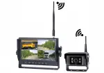 12/24v juhtmevaba tagurduskaamera vignal ip69k + 7" ekraan