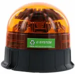 kollane vilkur 12/24v led. 3-punktkinnitus/magnet. toide sig. süütajast ø146x127