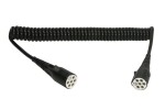 elektri spiraaljuhe (polüuretaan, max pikkus 4m, koos isane pistikud, klemme: 7, pistiku tüüp: S, 24V, liinide arv: 1x1,5+6x1mm², kaetud pistikud; type S) EURO 5