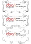 DBA DB9011XP / brake pads - tuning performance, street legal, front fits: ford usa mustang 2.3-5.2 02.14-
