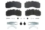 DANBLOCK DB 2910882 / brake pad set front/rear knorr sb 7000 fits: daf 65 cf, 75 cf, 85 cf, 95 xf, cf, cf 65, cf 75, cf 85, db, lf 55, sb, xf 105, xf 95, iveco eurostar 1db2022-1na06-xf355m 08.73-
