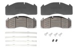 DANBLOCK DB 2912582 / brake pad set rear, fits: volvo fh12, fh16, fm9 12.1d/16.1d/9.4d 09.01-