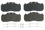 DANBLOCK DB 2913182 / brake pad set front, fits: man sü, tga, tgl i, rvi magnum 10.5d-6.9d 06.99-