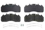 DANBLOCK DB 2917482 / brake pad set front/rear meritor elsa 225-3 fits: rvi c, d, magnum, premium 2, volvo fe, fe ii, fh, fh ii, fh16, fh16 ii, fm, fm ii, fm iii, fmx, fmx ii d11a-330-mds2043a 10.04-