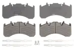 DANBLOCK DB 2917782 / brake pad set rear meritor elsa 195 fits: rvi magnum, premium, premium 2, volvo fh, fh ii, fh12, fh16, fm, fm ii, fm12, fm9 d11a-370-midr06.23.56b/41 08.93-