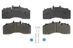 DANBLOCK DB 2922782 / brake pad set front/rear suitable for: bpw eco plus 2