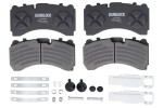 DANBLOCK DB 2924482 / brake pad set rear knorr sl7 fits: man tgs i, mercedes actros, actros mp2 / mp3, actros mp4 / mp5, antos, arocs, atego, axor, axor 2, econic, econic 2 471.943-om936.974 04.96-