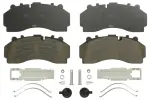 DANBLOCK DB 2933182 / brake pad set front/rear knorr sn7 hp fits: scania 4, gi, pi, ri, t dc09.108-osc11.03 05.95-05.19
