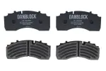 DANBLOCK DB 2942982 / brake pad set haldex db 19