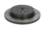 DBA DBA42656S-10 / brake disc, 1pc, 4000 series, ventilated, slotted, rear, right/left, outer diameter 316 mm, thickness 20 mm, fits: subaru forester, impreza, wrx 2.0/2.5 01.08-