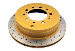 DBA DBA 42723XS / brake disc, 1pc, 4000 series, internally ventilated, drilled-slotted, rear, right/left, outer diameter 345 mm, thickness 18 mm, fits: lexus lx 4.0-5.7alk 09.00-