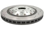 DBA DBA52834SLVS / brake disc, 1pc, 5000 series, ventilated, slotted, front, right/left, outer diameter 365 mm, thickness 34 mm, fits: audi a5, r8, r8 spyder 4.2/5.2 04.07-01.17