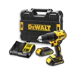Дрель-отвертка Dewalt 18В, 65Нм с аккумулятором и зарядным устройством