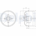 DELPHI Piduritrummel BF111