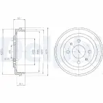 DELPHI Piduritrummel BF136