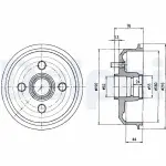 DELPHI Piduritrummel BF229