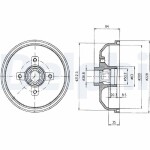 DELPHI Piduritrummel BF293