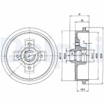 DELPHI Piduritrummel BF310