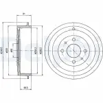 DELPHI Piduritrummel BF366