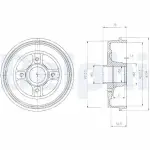 DELPHI Piduritrummel BF427
