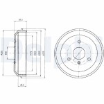 DELPHI Piduritrummel BF465