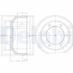 DELPHI Piduritrummel BF467