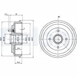 DELPHI Piduritrummel BF487