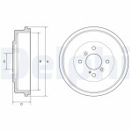 DELPHI Piduritrummel BF565