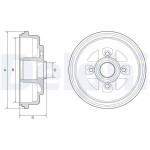 DELPHI  Piduritrummel BF607
