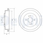 DELPHI Piduritrummel BF614