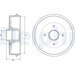 DELPHI Piduritrummel BFR538