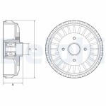 DELPHI Piduritrummel BFR768