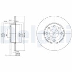 DELPHI Piduriketas BG2148