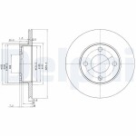 DELPHI  Тормозной диск BG2215