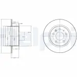 DELPHI Piduriketas BG2240