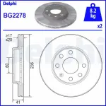 DELPHI Piduriketas BG2278