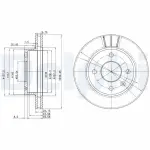 DELPHI Piduriketas BG2367